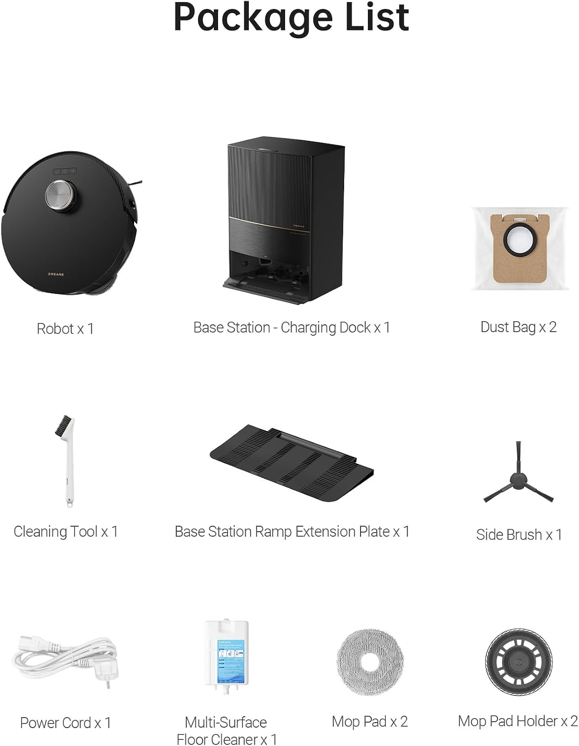 L30 Ultra Robot Vacuum, 136°F Hot Water Mop-Self-Cleaning, Mops Self-Drying, Mop-Extend, Raising, Refilling, Auto-Empty, 7,300Pa Suction, AI Action and 3D Navigation