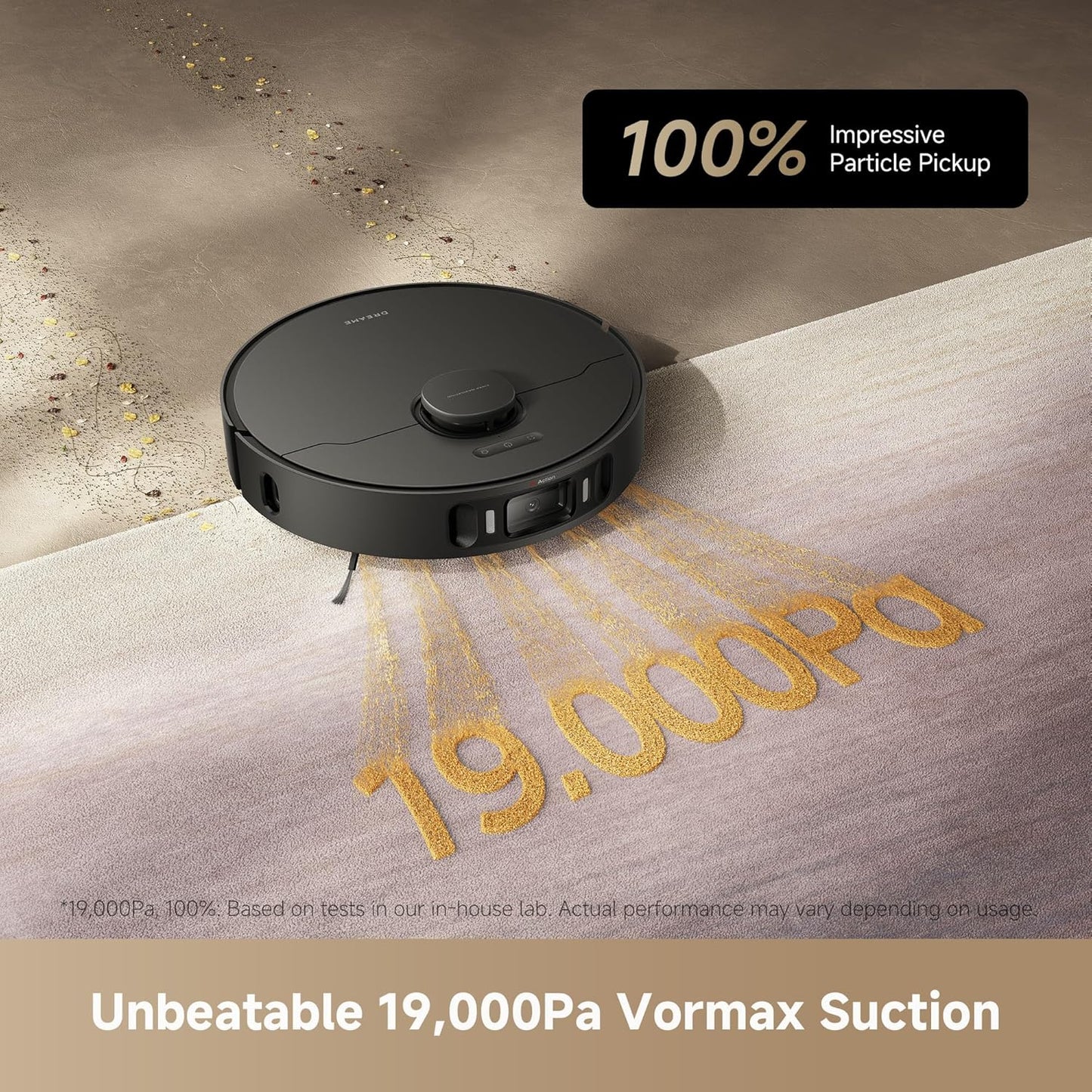 L40S Ultra AE Robot Vacuum and Mop Combo, 19,000Pa Suction, Self Emptying Dust Box, Flexible Mop & 167℉ Self Cleaning Washboard, Diverse Brush Selection, All-In-One Station, Auto Refill