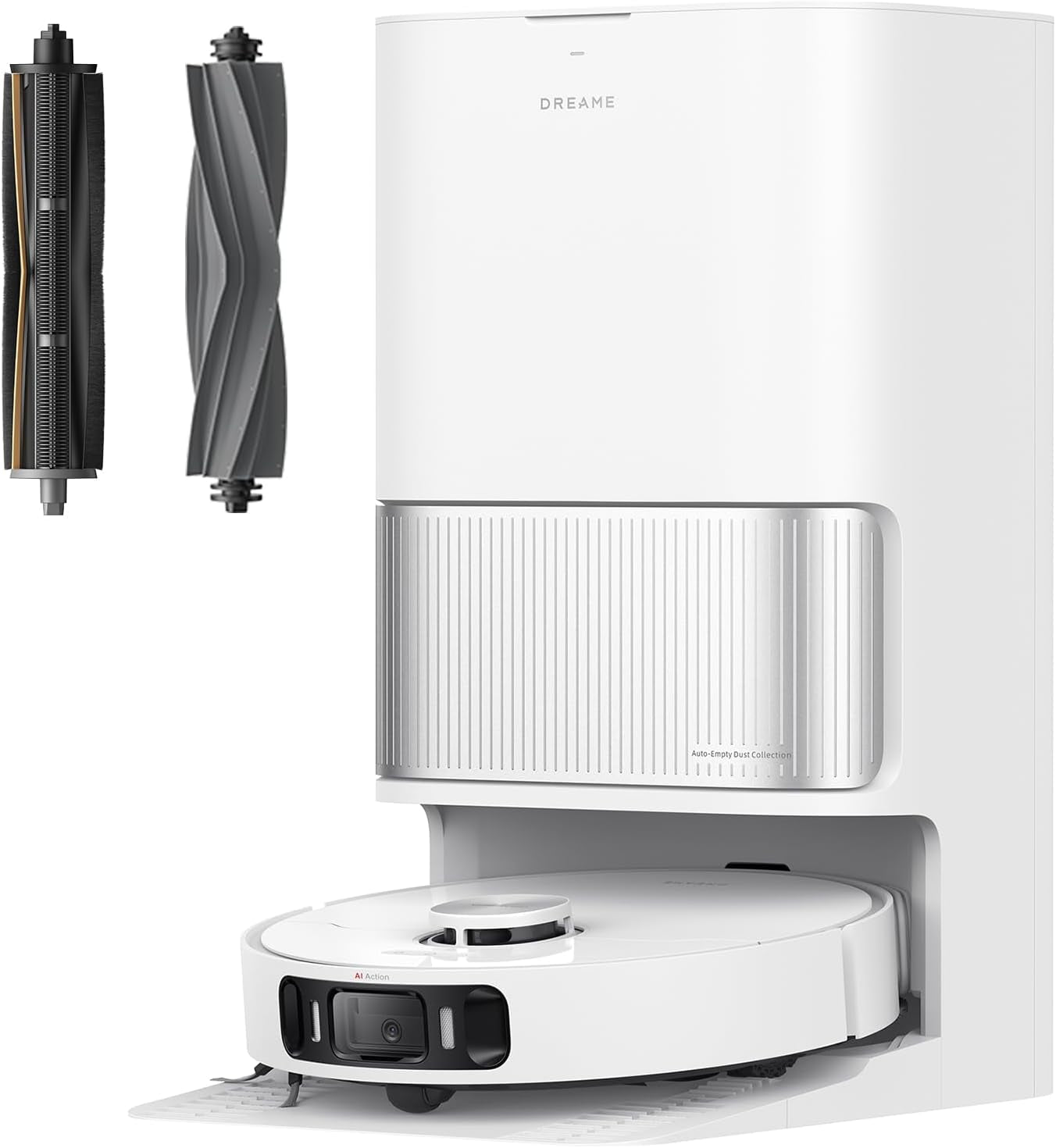L40S Ultra AE Robot Vacuum and Mop Combo, 19,000Pa Suction, Self Emptying Dust Box, Flexible Mop & 167℉ Self Cleaning Washboard, Diverse Brush Selection, All-In-One Station, Auto Refill