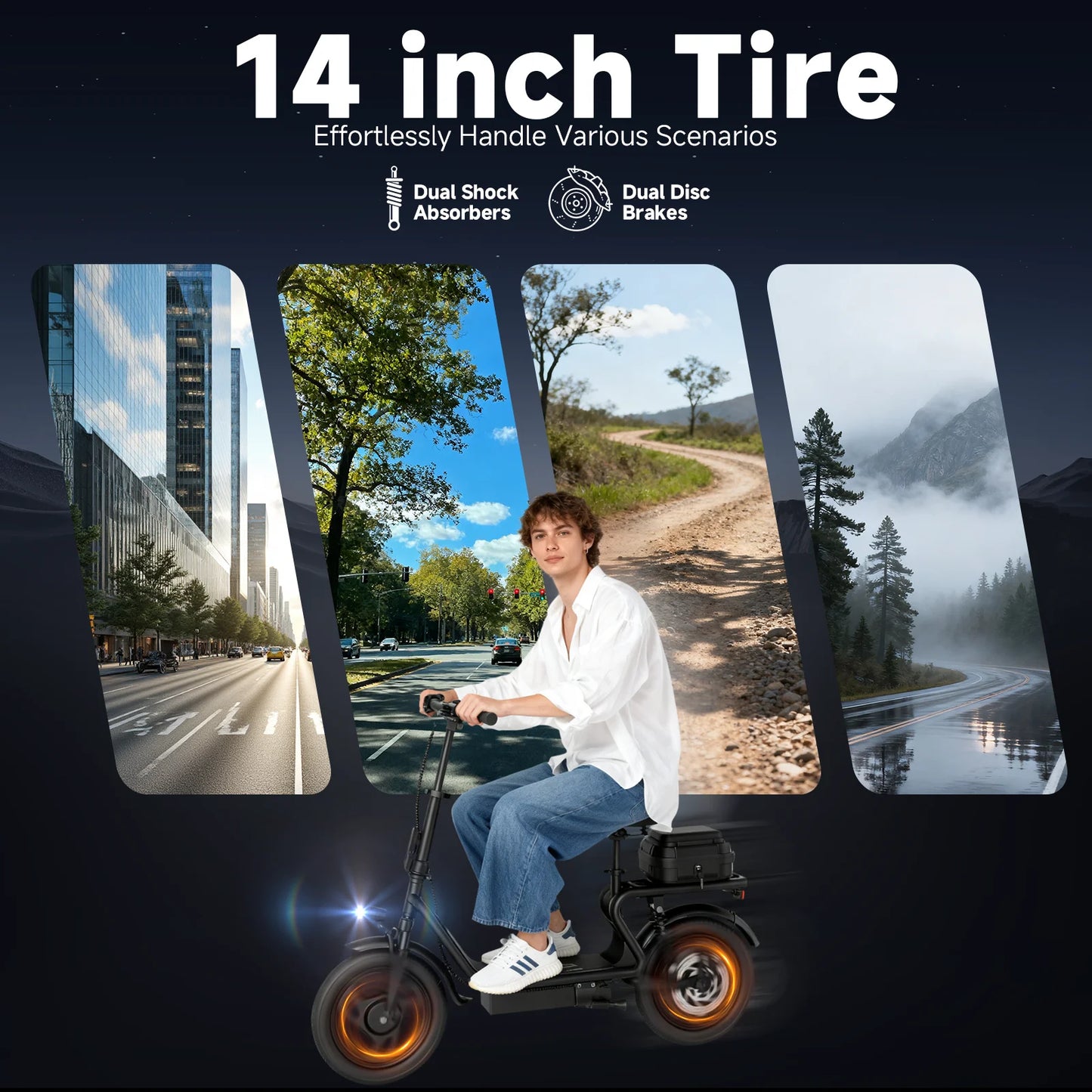 Foldaway Power Ride Electric Bike
