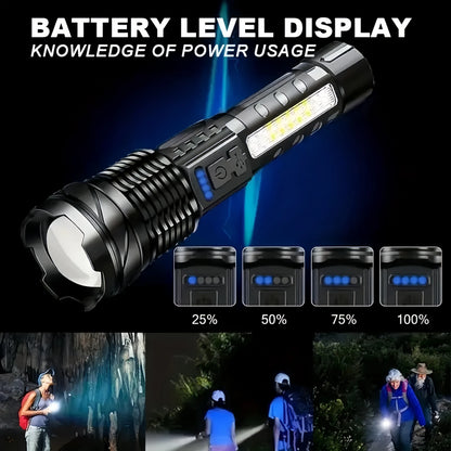 PowerBeam Rechargeable Tactical LED Flashlight